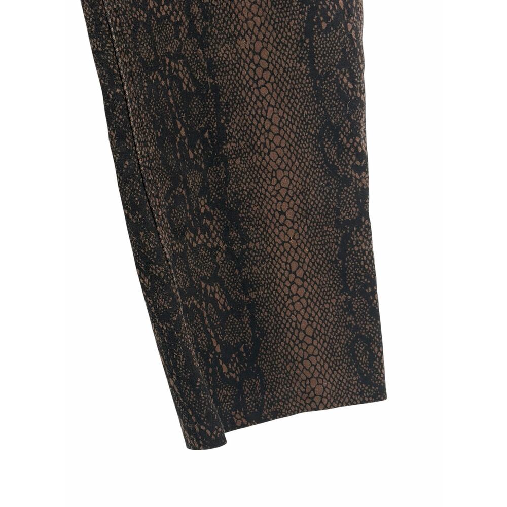 Liverpool Jeans Company Snake Print Straight Leg‎ Jeans Women's Size 10 Mid Rise - Picture 7 of 8